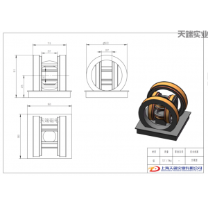 三维圆形亥姆赫兹线圈与梯度线圈复合线圈方案设计案例