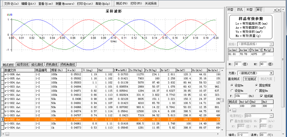 MATS-3010SA软磁材料动态测量装置(图2)